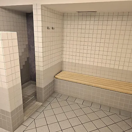 Apartment 6 Pers Schwimmbad Sauna Ruheraum Freizeitabteilung Darts Tischtennis Fussball Terrasse Mit Riesem Garten Im Wald Nahe Stadmitte Und Bikepark Mit Fahrradlift Tennis Golfplatz Buchbarem Massages Im Wellnessresort Der Brabander *